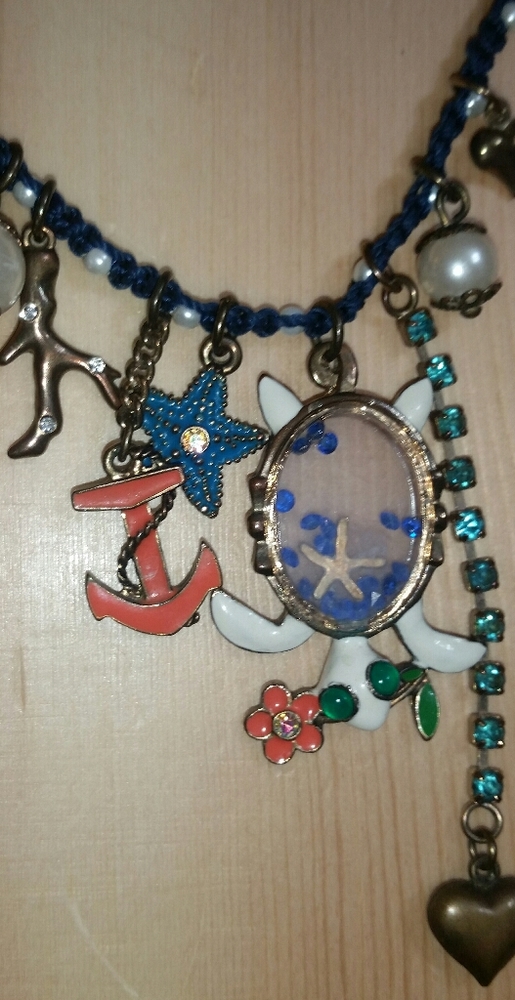 Vintage Betsey Johnson 'Sea Turtle' Necklace